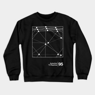 Autechre / Minimal Graphic Artwork Design Crewneck Sweatshirt